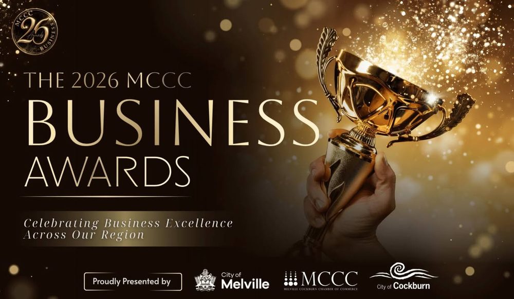 2026 MCCC Business Awards, presented by the City of Melville, the Melville Cockburn Chamber of Commerce and the City of Cockburn